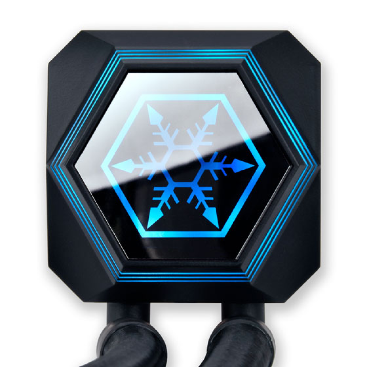 SilverStone Technology Permafrost PF240-ARGB V2 240mm All-in-One Liquid Cooler, SST-PF240-ARGB-V2,Black - Gallery Image