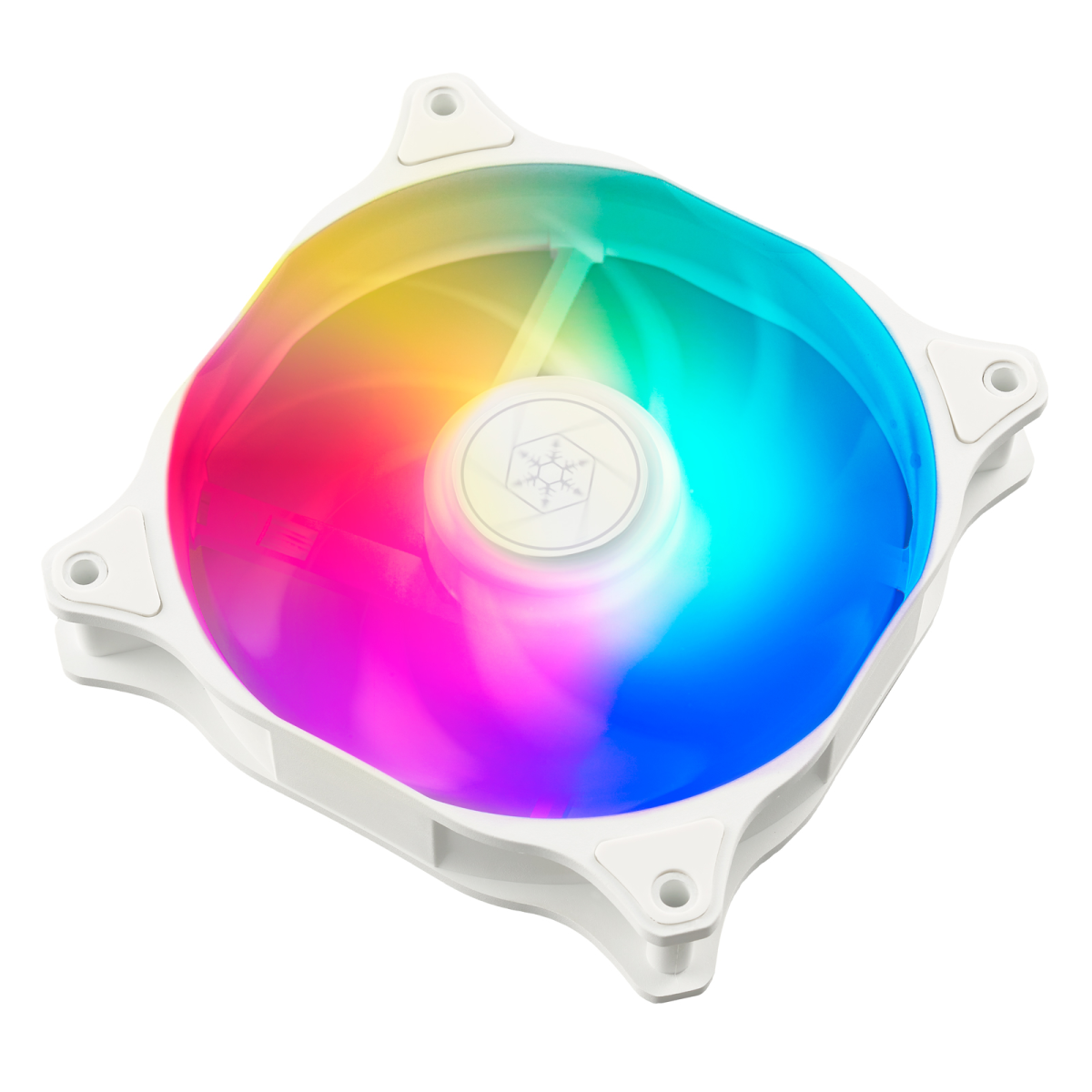 SilverStone Technology Permafrost PF240W-ARGB V2 White-Colored 240mm All-in-One Liquid Cooler, SST-PF240W-ARGB-V2 - Gallery Image