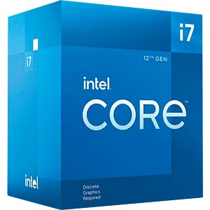 Intel Core i7-12700F, 2.10 GHz, boxed, 1700