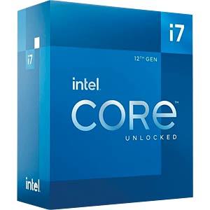 Intel Core i7-12700K, 3.60 GHz, boxed, 1700